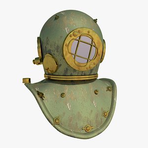 Diving Helmet 3D model