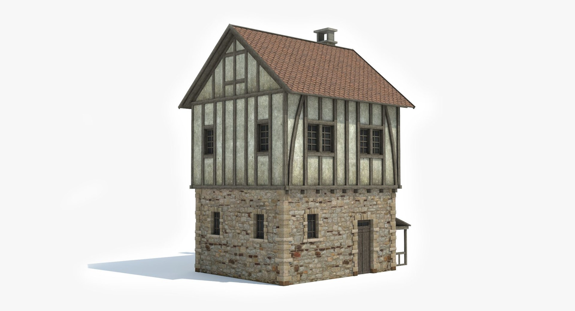 Ready Medieval House Model - TurboSquid 1235693