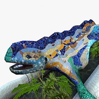 Gaudi Lizard Guell