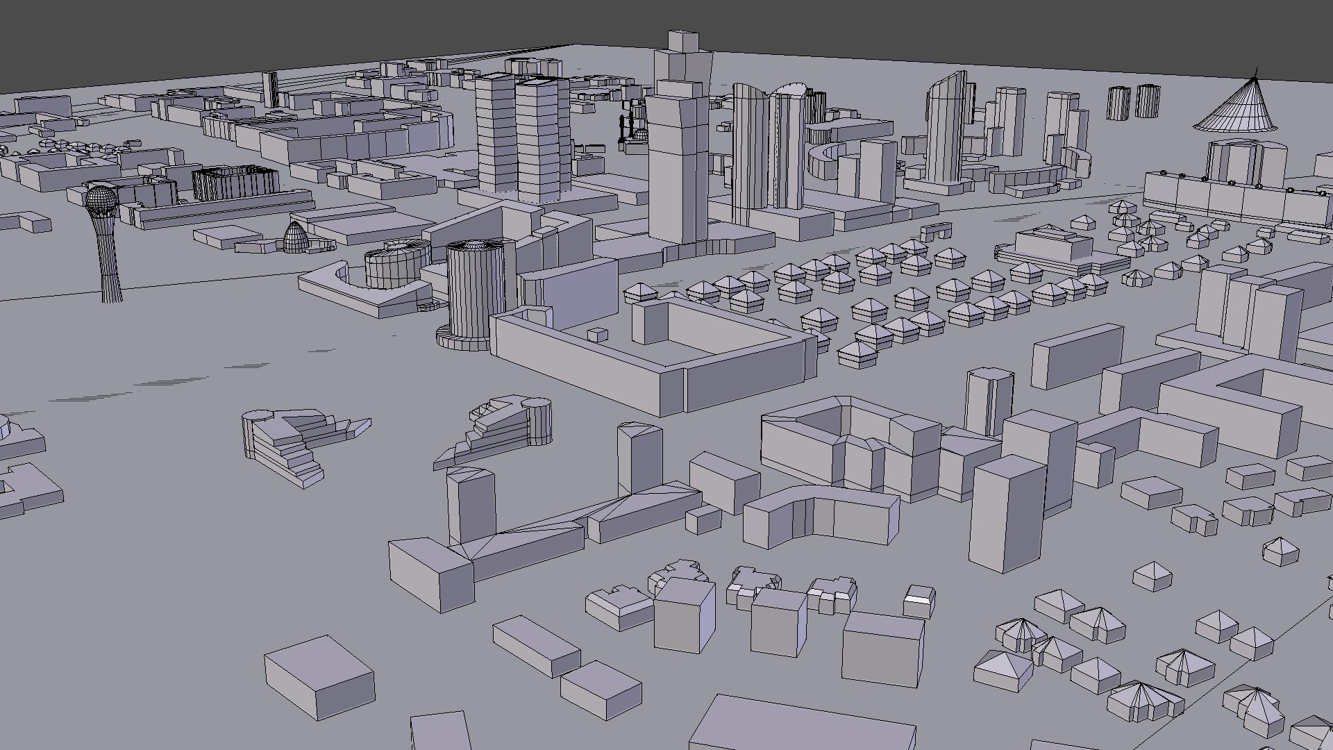 Карта 3d астана
