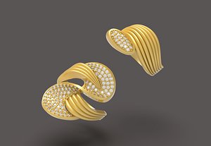 Unique Ring - 0029 - 3D 3D model