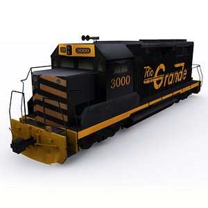 3D model EMD GP40