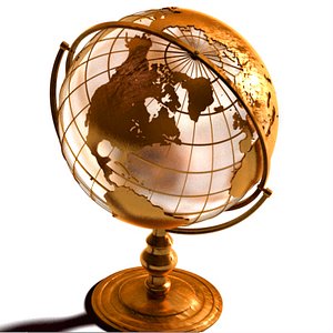 Vintage Desk Globe