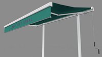 Hinged Awning Canopy Tent