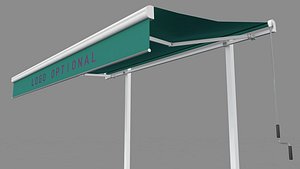Hinged Awning Canopy Tent