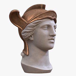 Athena Head 3D