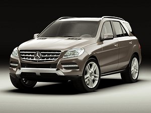 mercedes m-class class 3ds