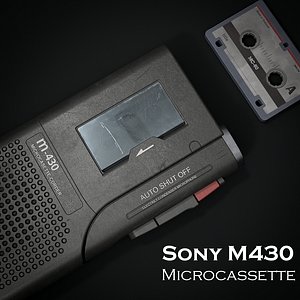 Sony Microcassette Recorder M430
