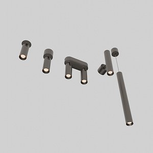 Lightinova Spot40 lamp collection 3D model