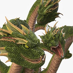 Hydra Rigged for Cinema 4D 3D model