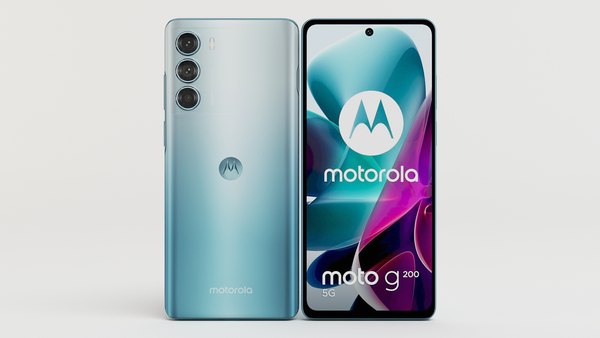 3D Motorola Moto G200 5G