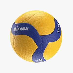 mikasa v200w ball volleyball 3D model