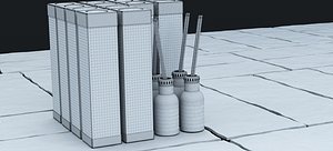 3D model grom scent reed diffuser