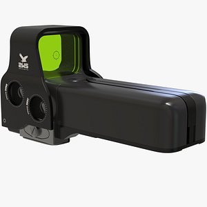 3D model holographic sight