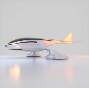 futuristic drone model