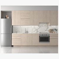 Kitchen A - Simple Apartment