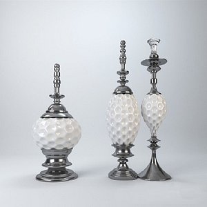 3d decorative vase model