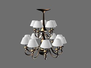 lamp chandelier 3d max