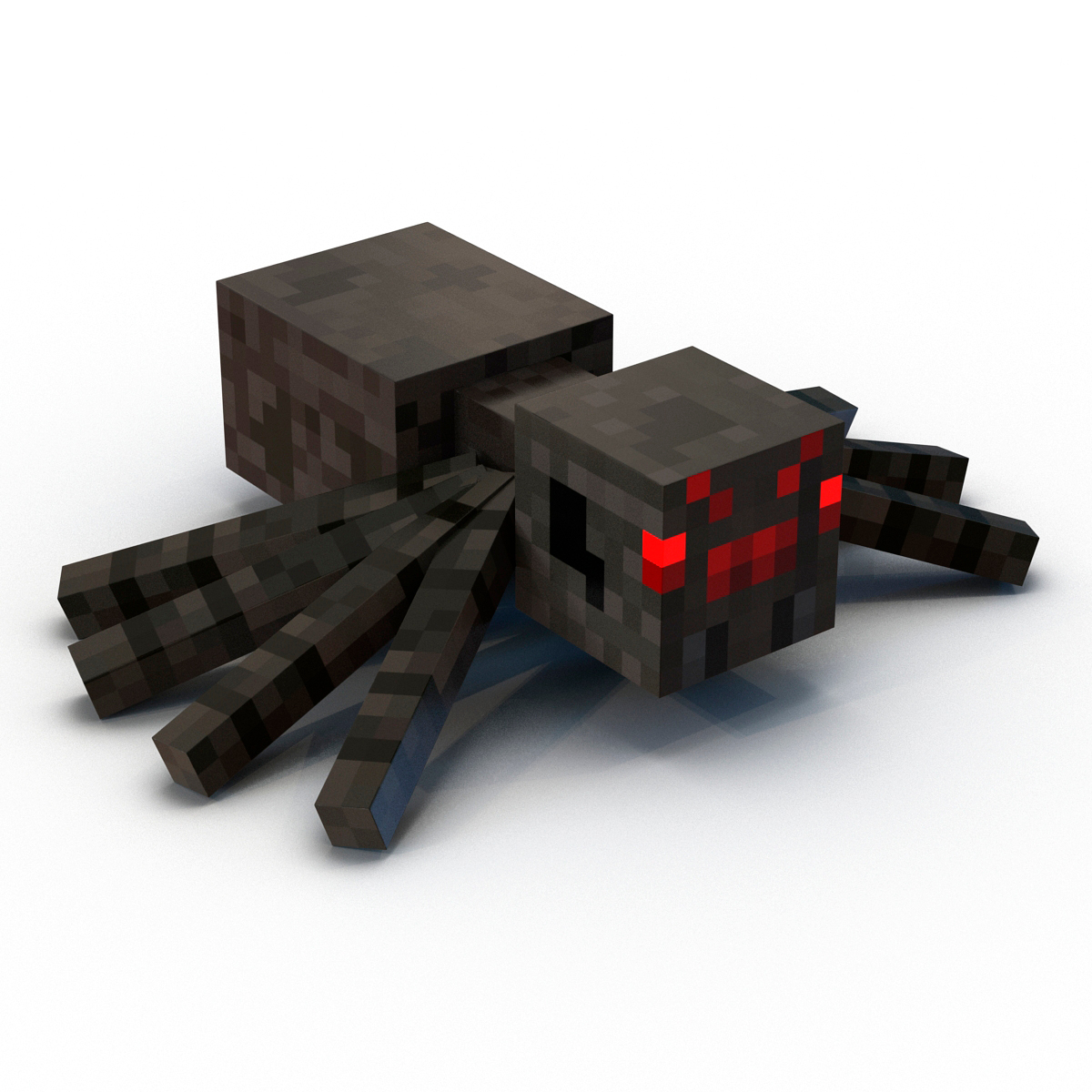 modelo 3d Araña minecraft - TurboSquid 1019717