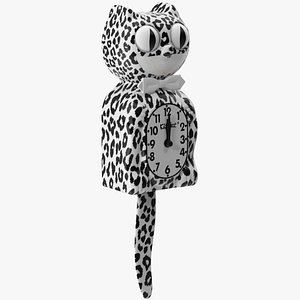 Leopard Kit Cat Clock Exotic Pet(1)