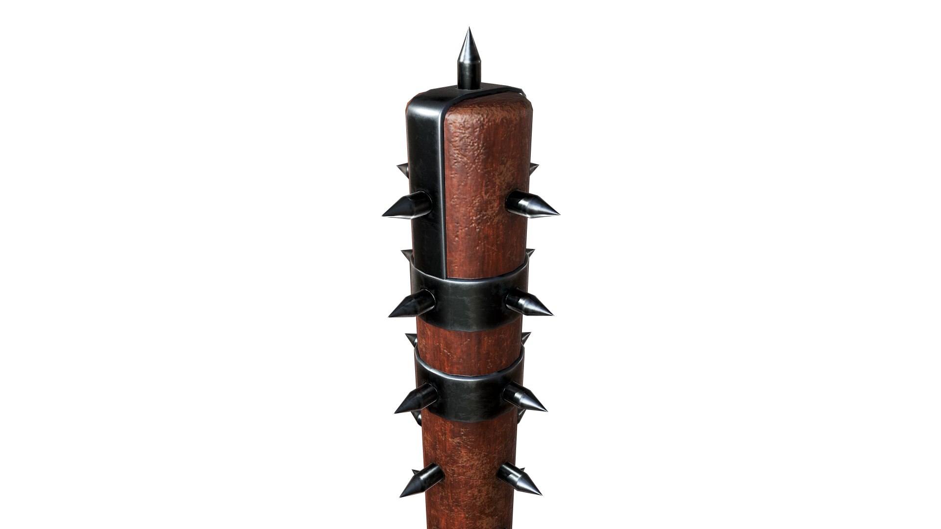 Gameready Spiked Club 3D - TurboSquid 1216602