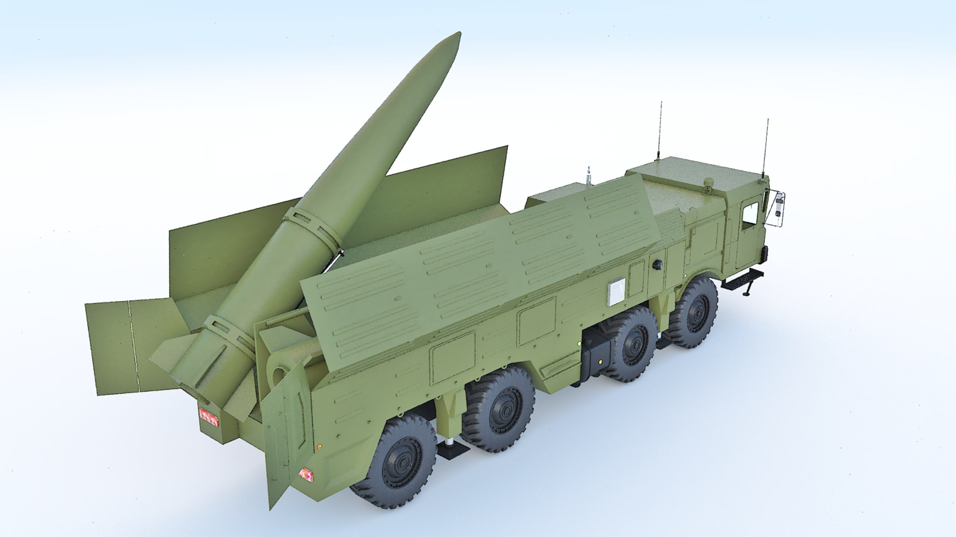 3D Russian Missile - TurboSquid 1193323