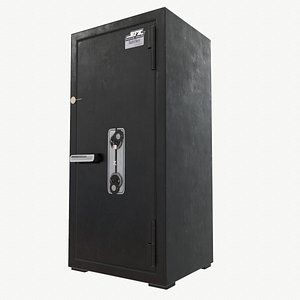 3D safe with key