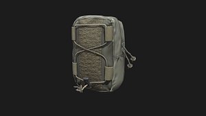 UP-104 utility pouch 3D model