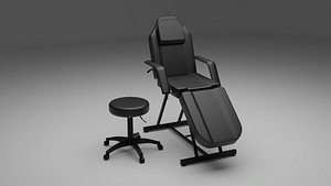 Tattoo Chair 3D