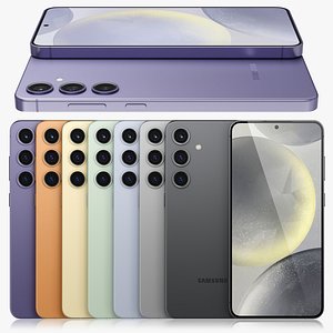 Samsung Galaxy S24 Plus All colors 3D model
