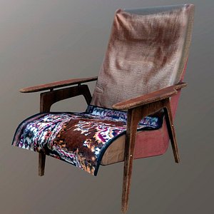 armchair chair 3D model