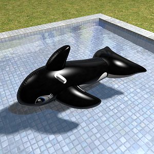 3d model of inflatable pool toy