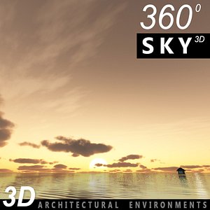 3d sky clouds