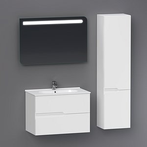 Bathroom furniture with sink Gala Klea 3D model