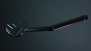3d simple robotic hand model