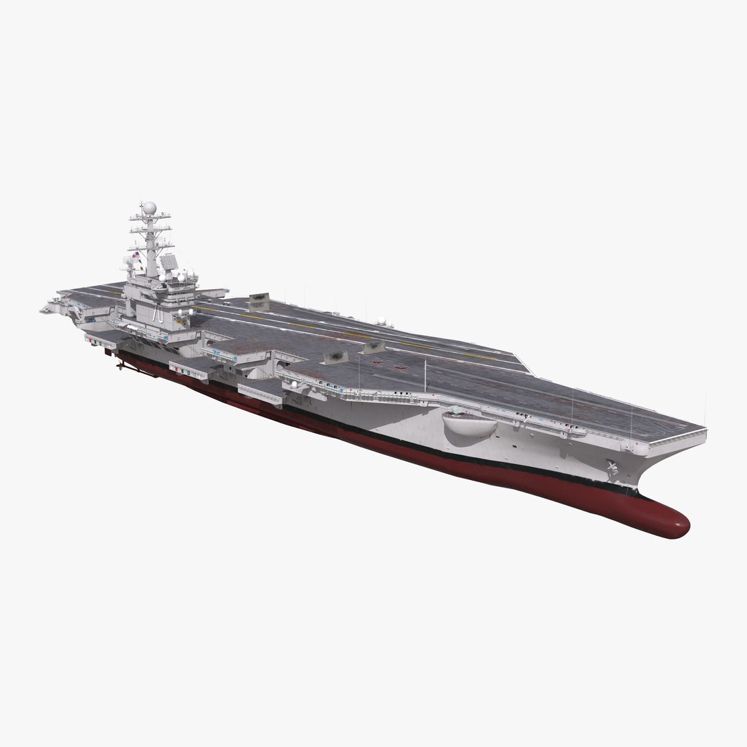 USS Carl Vinson CVN-70 3D model preview