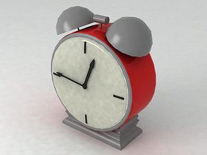 3d alarm clock