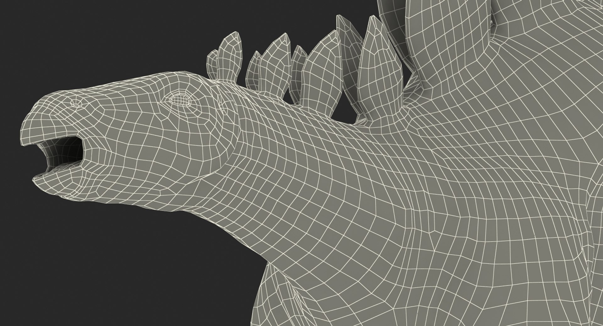 stegosaurus rigged 3d model