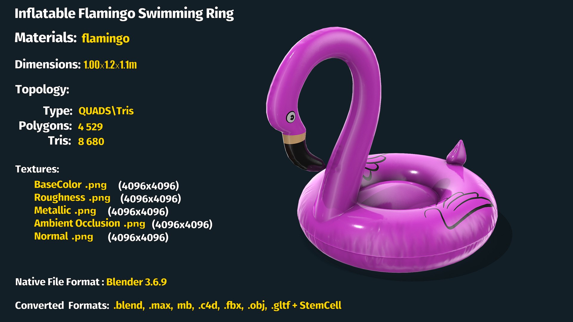 Jinsinto Anneau Flamant Rose 110 cm Piscine Gonflable et Eau avec Porte-Gobelet pour Adultes et Enfants