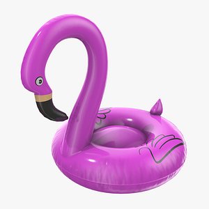 Inflatable Flamingo Swimming Ring