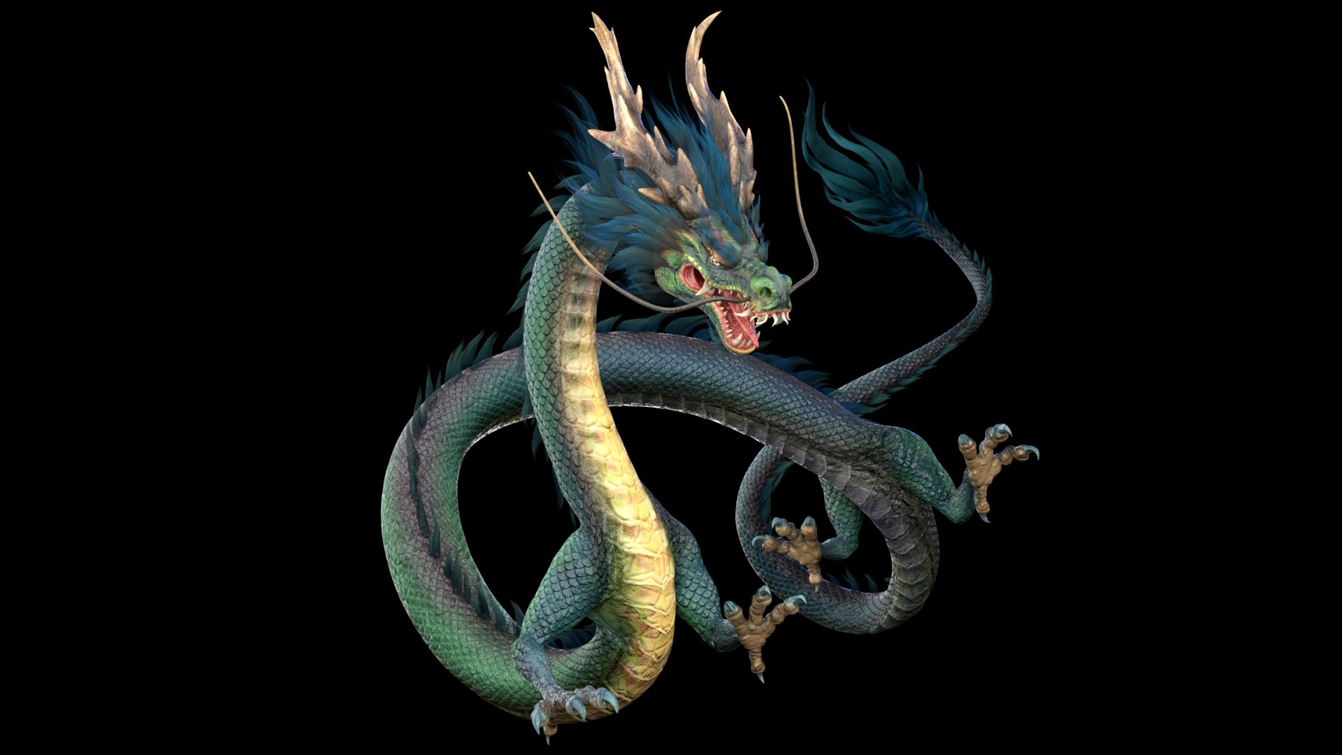 Dragon Rig 3D Model - TurboSquid 2073042