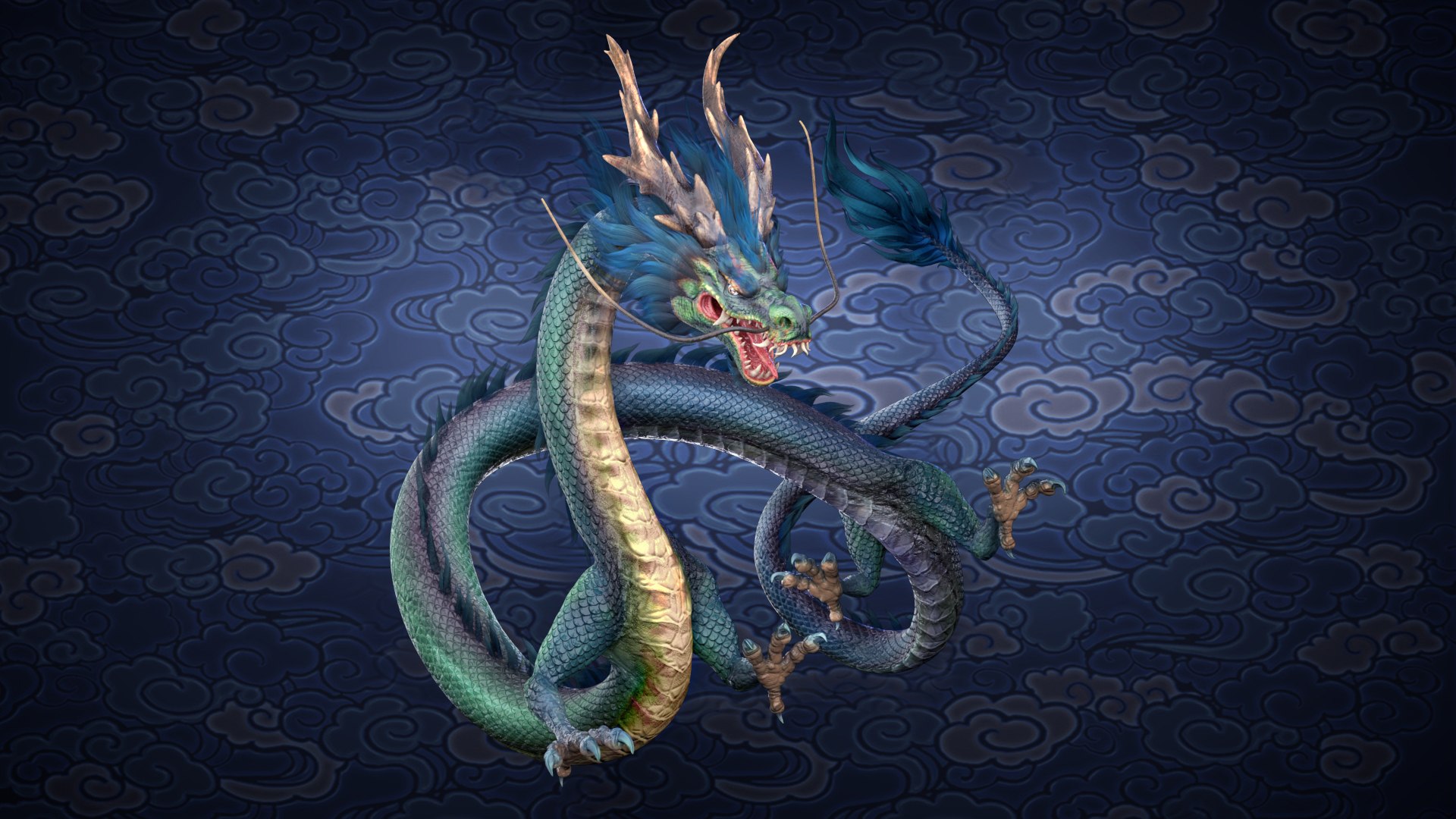Dragon rig 3D model - TurboSquid 2073042