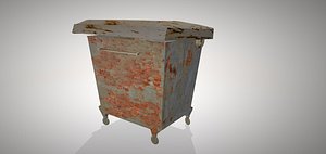 contaminated dumpster 3D model