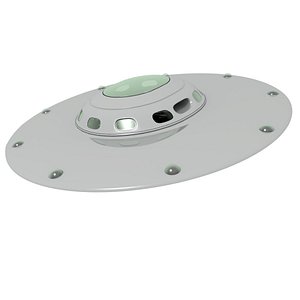 flying saucer 3d model