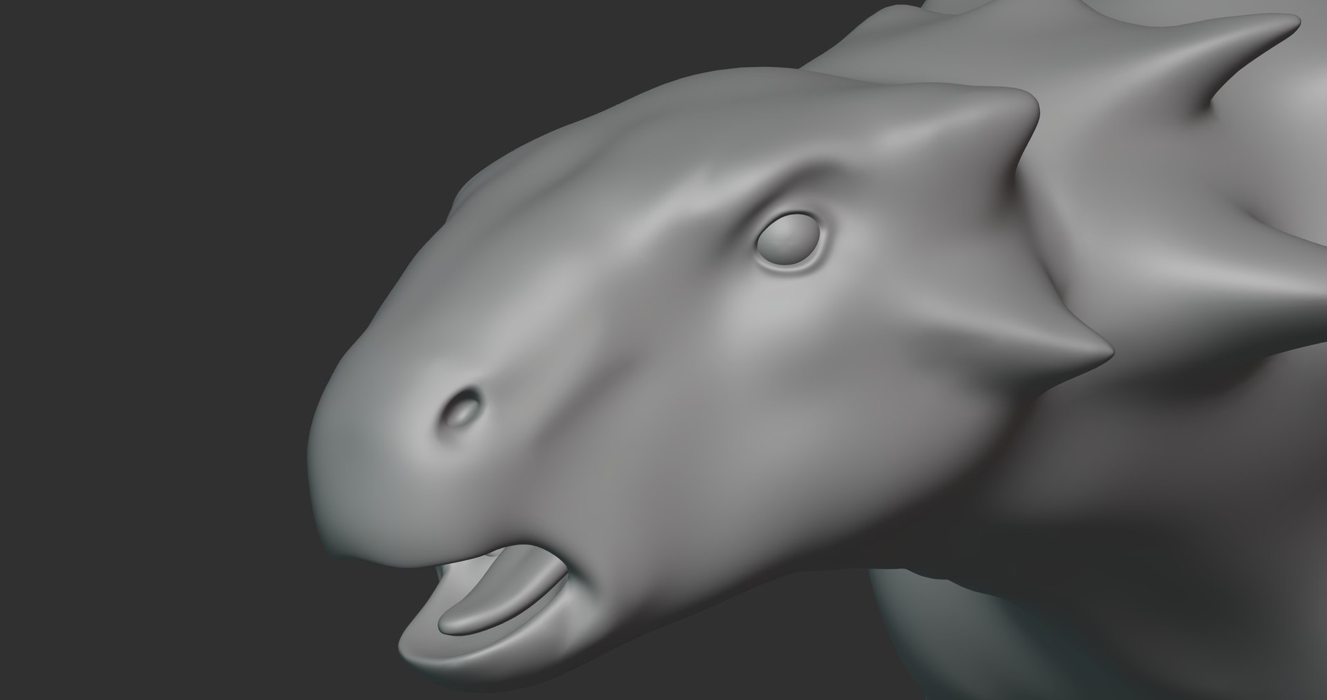 Nodosaurus Basemesh Low Poly model - TurboSquid 1994699