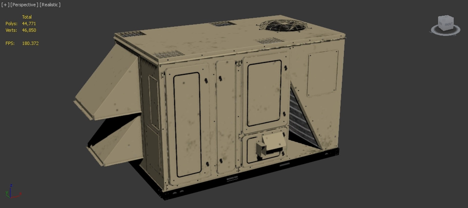 3D Rooftop Ac Unit Model - TurboSquid 1474851