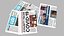 3D Detailed Newspaper model