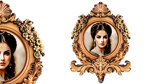 3D Decorative Ornamental83 model