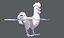 Chicken cartoon baseV02