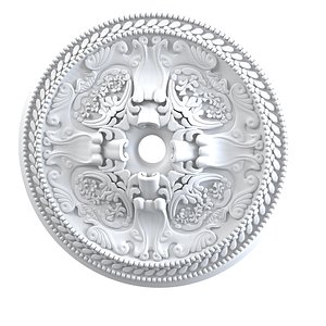 peterhof plaster rose 3d 3ds